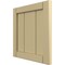 Ekena Millwork 12"W x 12"H True Fit PVC Framed Board-n-Batten Shutters Sample, Natural Twine SAMPLE-TFPBFNT - alternate 2
